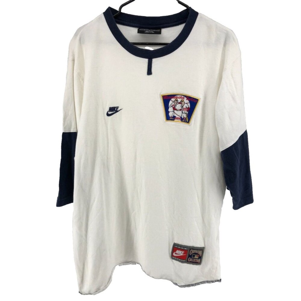 Nike Team Minnesota Twins Cooperstown Collection T-Shirt Men's Size Large White